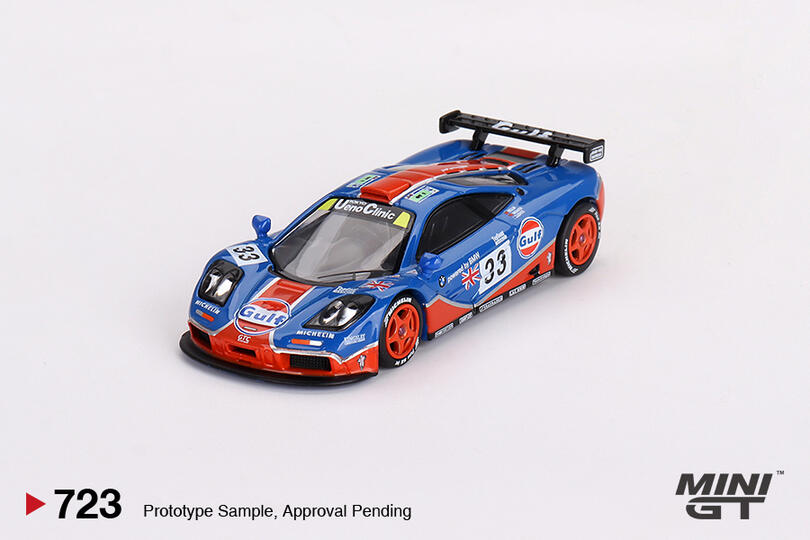 Mini GT - McLaren F1 GTR #33 1996 Le Mans 24Hr