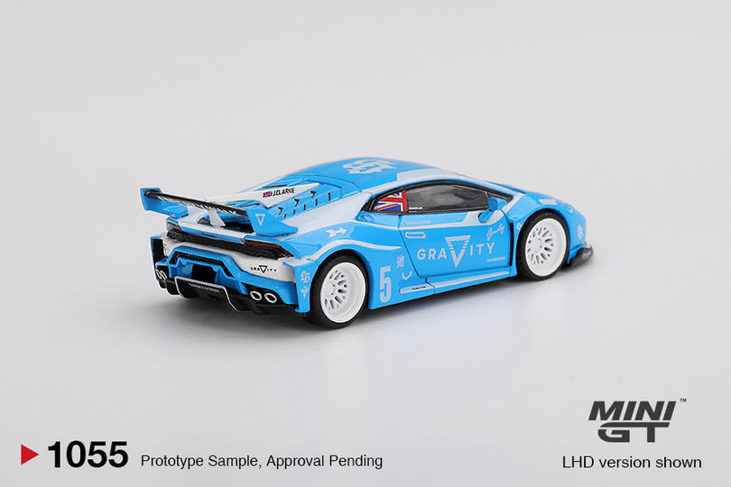 Mini GT 1055 - LB WORKS Lamborghini Huracán GT GRAVITY Blister