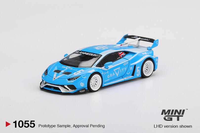 Mini GT 1055 - LB WORKS Lamborghini Huracán GT GRAVITY Blister