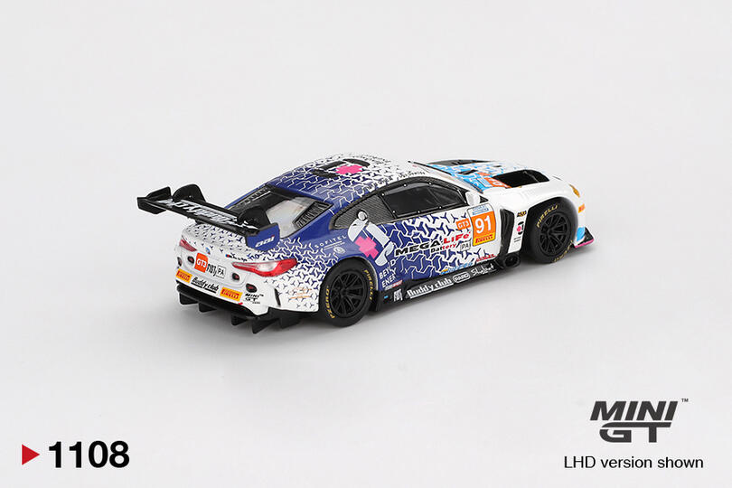 Mini GT 1108 - BMW M4 GT3 #91 FIST Team AAI 2025 China GT Box