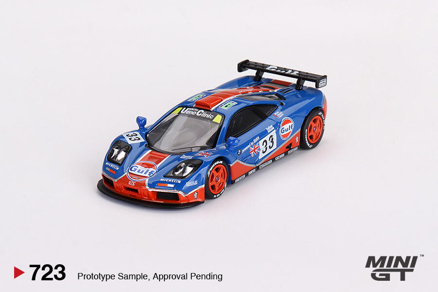 Mini GT - McLaren F1 GTR #33 1996 Le Mans 24Hr